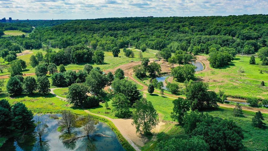 Abandoned golf courses are being reclaimed by nature