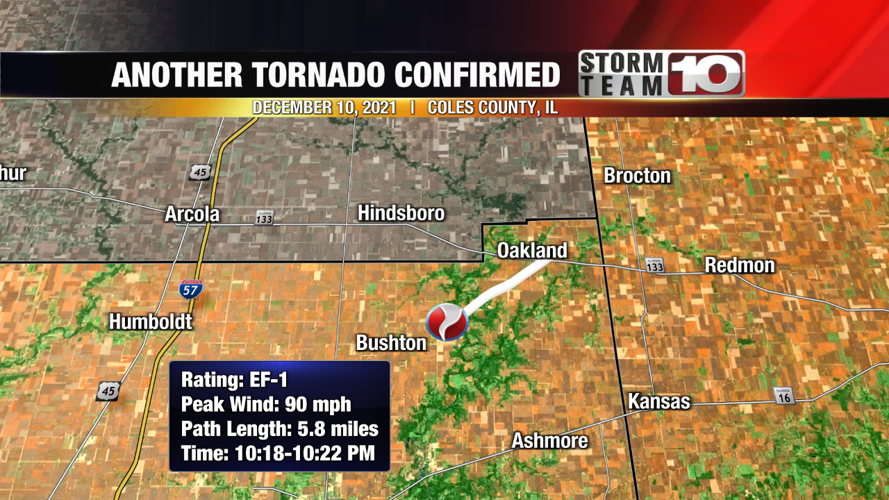 Oakland Tornado Map